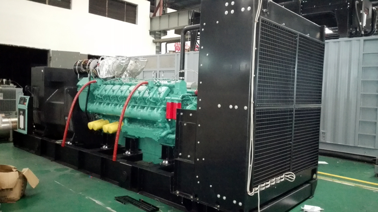 热烈祝贺欧冠联赛竞猜高压发电机顺利通过“泰豪电源”测试应用