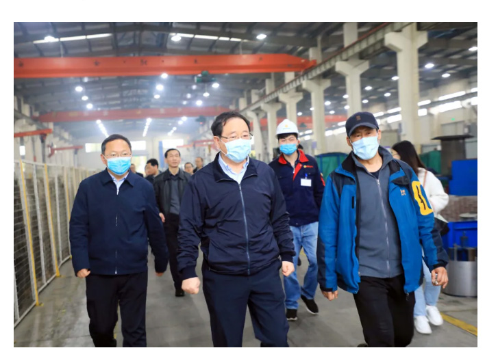 省经信厅牛弩韬厅长一行莅临欧冠联赛竞猜调研