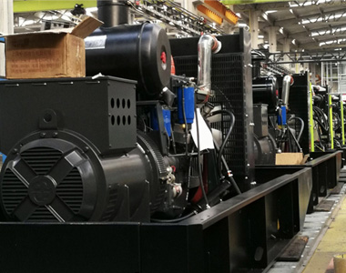 欧冠联赛竞猜发电机批量出口国外某电信项目