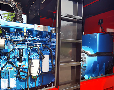 欧冠联赛竞猜400KW/400V发电机应用于国内某租赁项目