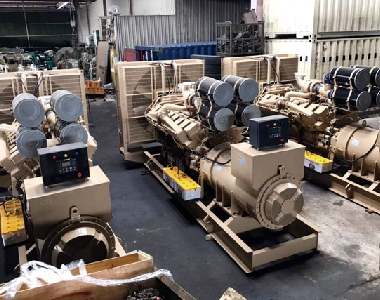 东南亚某金矿项目（康明斯配欧冠联赛竞猜10台1000KW发电机）