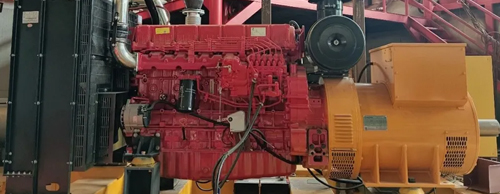 分秒必争 | 欧冠联赛竞猜100HZ发电机应用于抗洪抢险高频发电项目